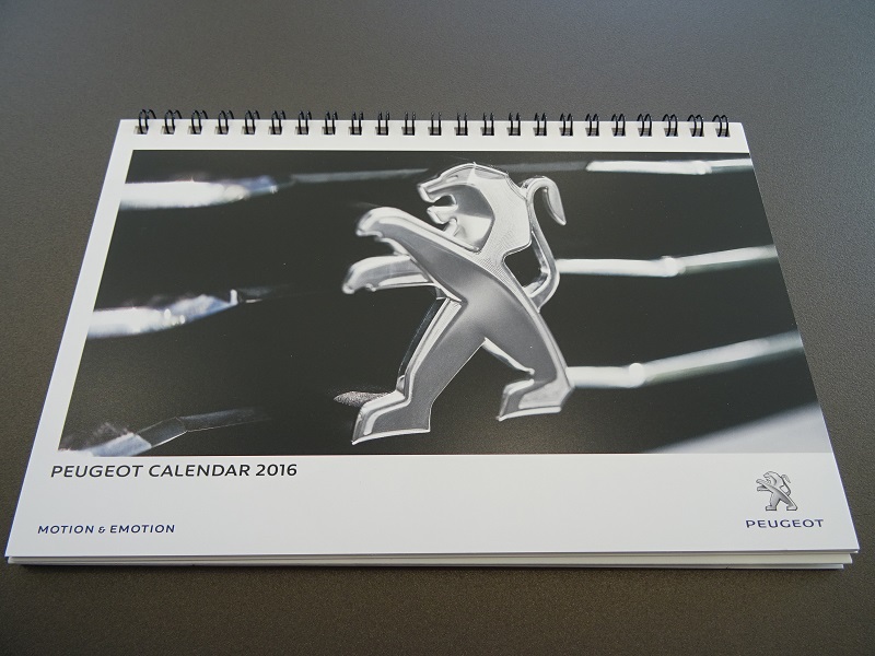 2016年　卓上カレンダー