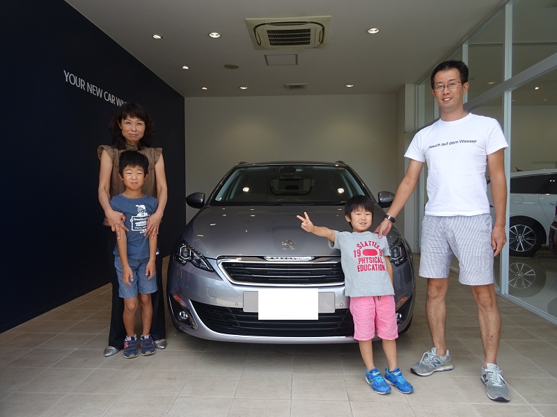 308SW  BlueHDi ご納車