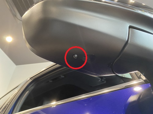 外気温のセンサー