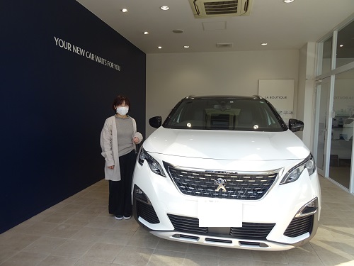 3008ご納車です。