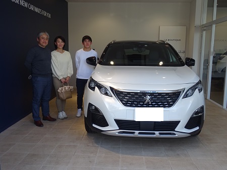 3008ご納車