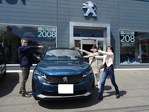 3008ご納車です。