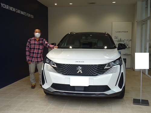 3008GT HYBRID 4ご納車です。