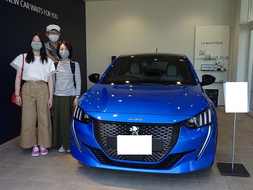 208ご納車でございます。