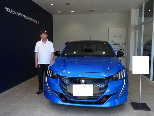 e-208ご納車です。