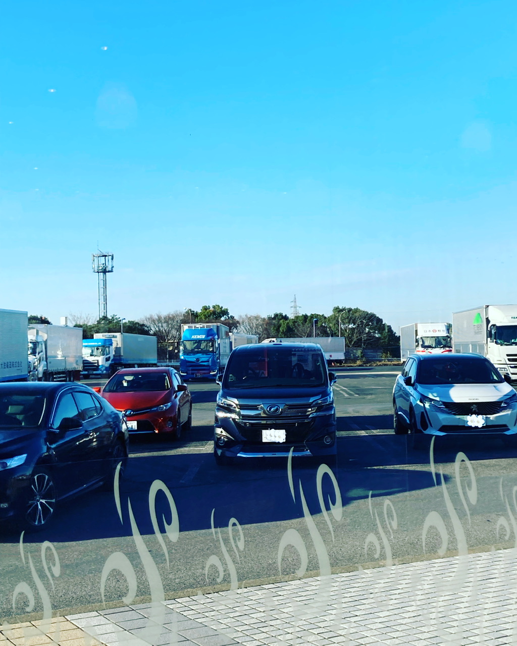 良く晴れた年末