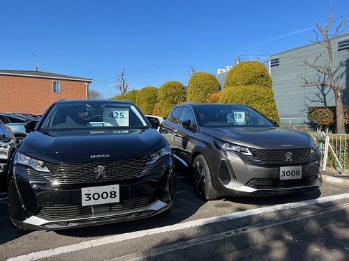 登録済未使用車あります☆～3008～