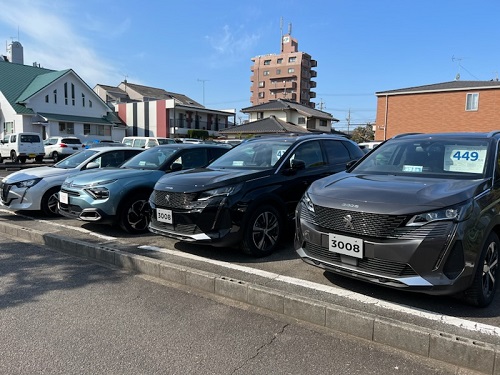 登録済未使用車・認定中古車あります！