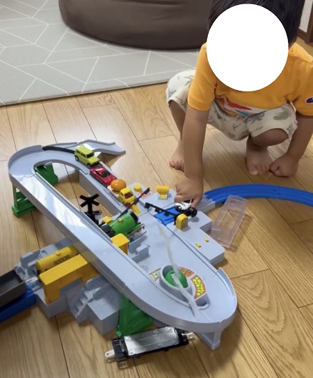 ついにわが子も🚃