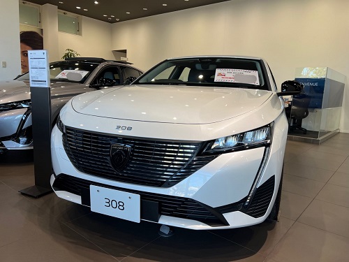 展示車入れ替え～NEW308～