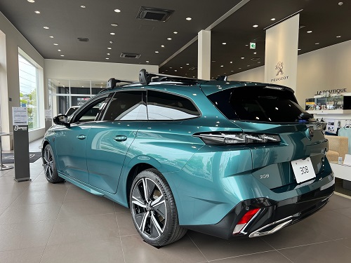 展示車入れ替え～NEW308SW～
