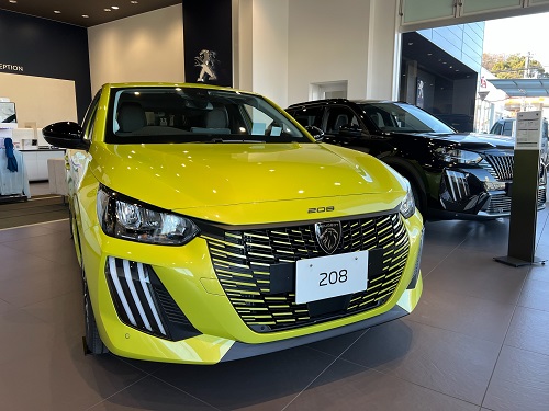 展示車入れ替え～NEW208 FL～