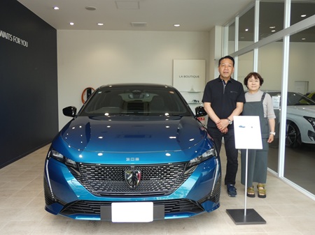 308 ご納車