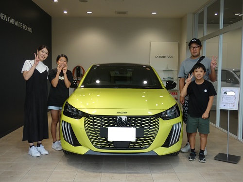 208 ご納車