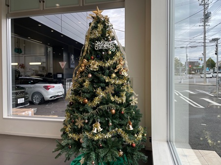 ショールーム☆クリスマスバージョン