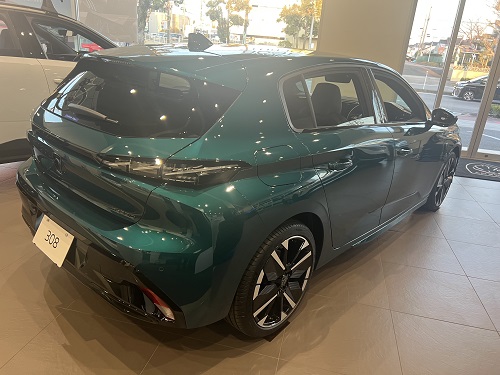 展示車入れ替え～NEW308FL～
