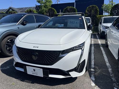 認定中古車あります★308SW