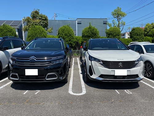5008とC5 AIRCROSS