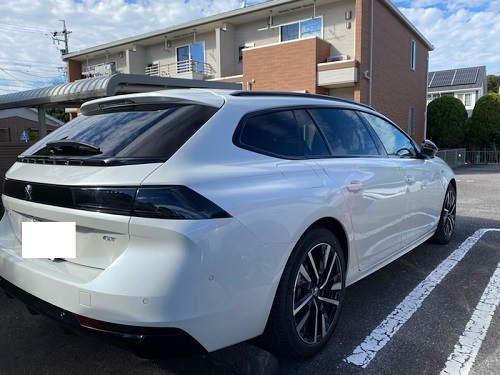 508の試乗車