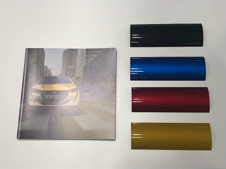 お車の色いろいろ