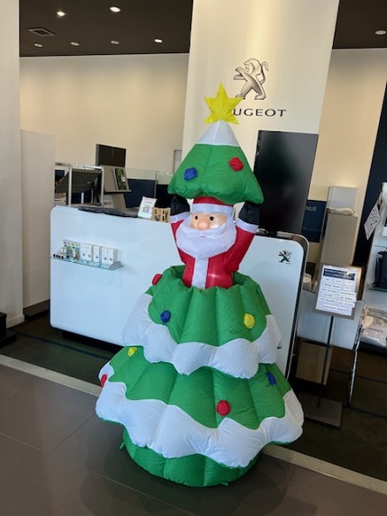 ショールームがクリスマス仕様です🎄