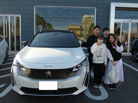 3008ご納車